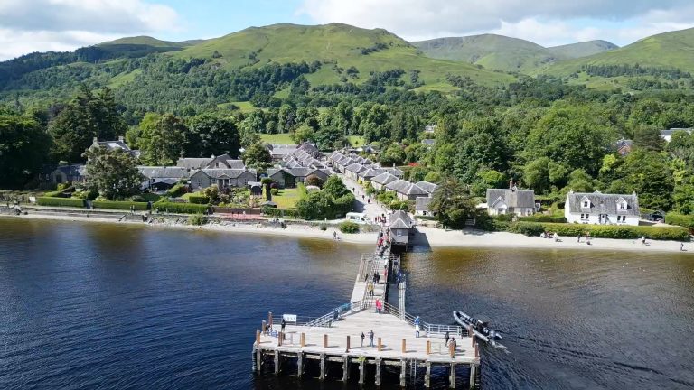 The Picturesque Scottish Village Of Luss